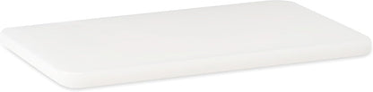 Winco 6" x 10" White Heavy-Duty Plastic Cutting Board