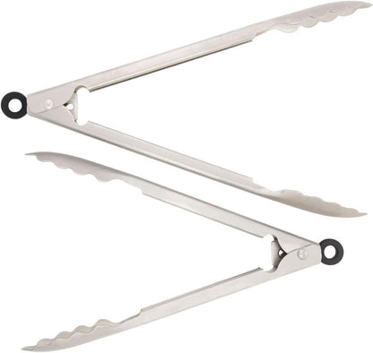 KitchenAid Universal Utility and Serving Stainless Steel Kitchen Tongs, Set of 2