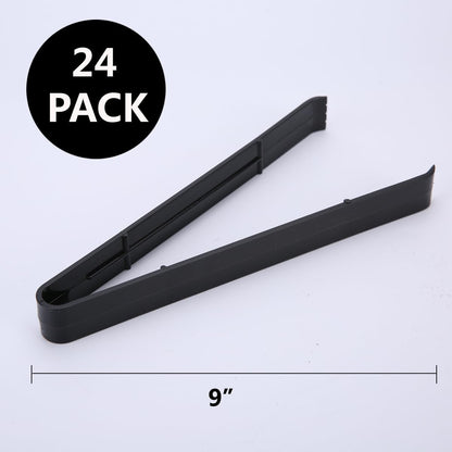 Plastic Serving Tongs Disposable Kitchen Tongs for Food Salad