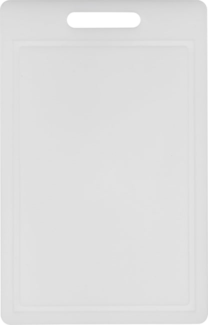 GoodCook Everyday Solid Polyethylene Cutting Board, 8 x 11-Inch, Non-Porous Plastic, White