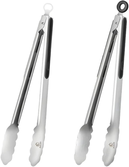 Tongs for Cooking 2 PCS of 12"