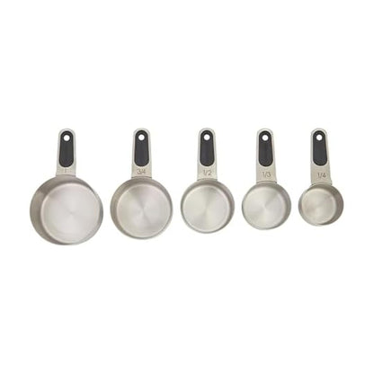 Farberware Professional Stainless SteelMeasuring Spoons Precision and Ease in Every Scoop, Features Magnetic Handles for Easy Storage, Dishwasher Safe