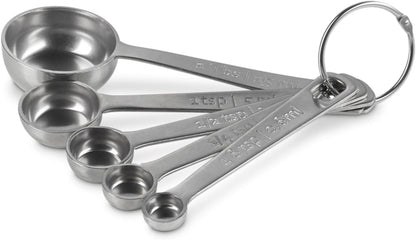 Le Creuset Stainless Steel Measuring Spoons, Set of 5
