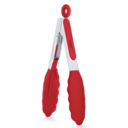 7 Inch Silicone Kitchen Tongs,Heat Resistant Cooking Utensils