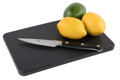 10x6 Inch Small Cutting Board and Bar Board, Black Plastic for Restaurants