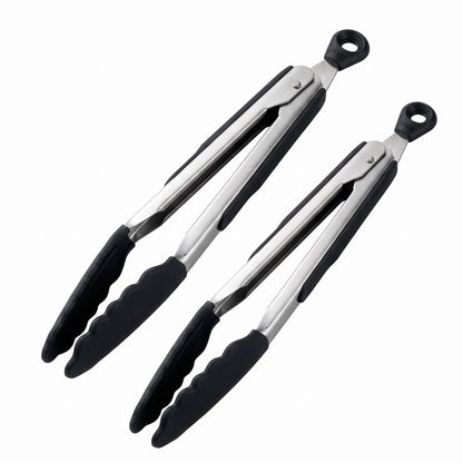 OXO Good Grips 9-Inch Tongs with Silicone Heads