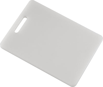 GoodCook Everyday Solid Polyethylene Cutting Board, 8 x 11-Inch, Non-Porous Plastic, White