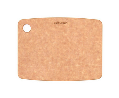 Epicurean Kitchen Series 14.5" × 11.25" Cutting Board, Non-Toxic, Dishwasher Safe, Made in the USA, Nutmeg