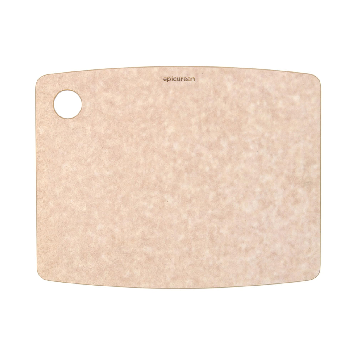 Epicurean Kitchen Series 14.5" × 11.25" Cutting Board, Non-Toxic, Dishwasher Safe, Made in the USA, Nutmeg