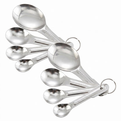 Winco Stainless Steel Measuring Spoons, Set, 4-Piece