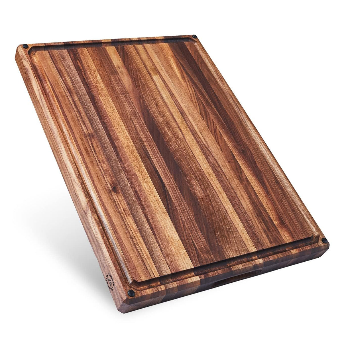 Sonder LA Doheny Duo Small Acacia Wood Cutting Board Set, 14x10x1 & 12x8x1"