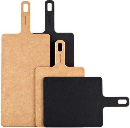 Epicurean Handy Series Cutting Board with Handle, 9-Inch by 7-Inch, Natural