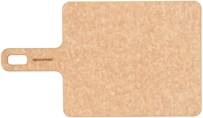 Epicurean Handy Series Cutting Board with Handle, 9-Inch by 7-Inch, Natural
