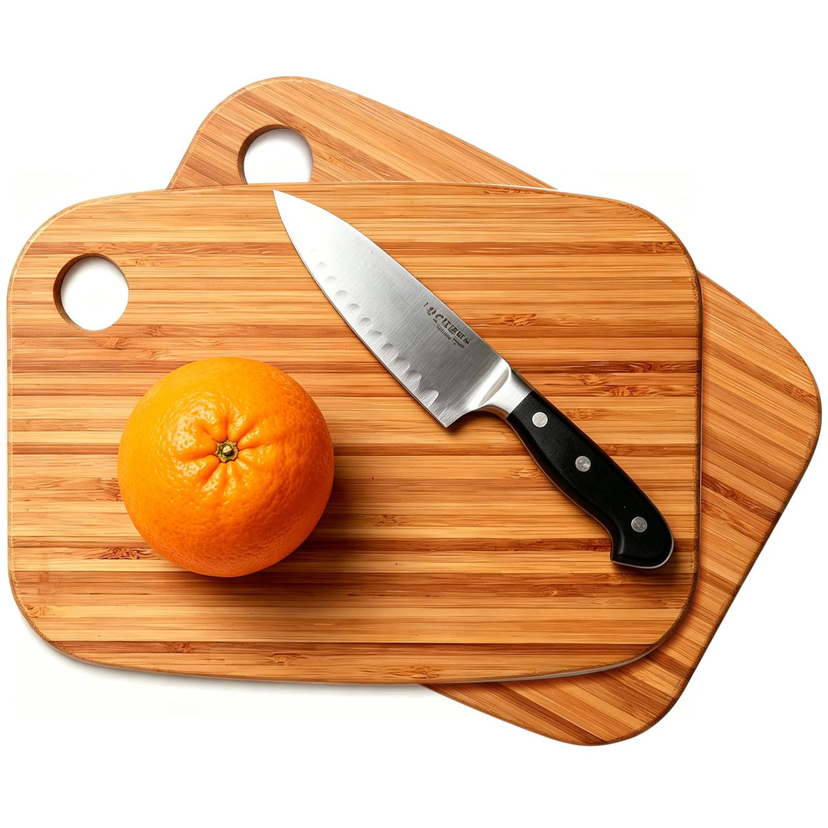 Small Acacia Wood Cutting Boards for Kitchen with Hanging