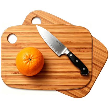 Small Acacia Wood Cutting Boards for Kitchen with Hanging