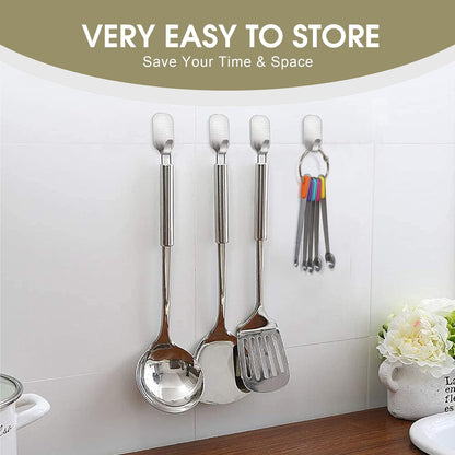 1Pack Small Measuring Spoon Set with Multi-Color Silicone Grip