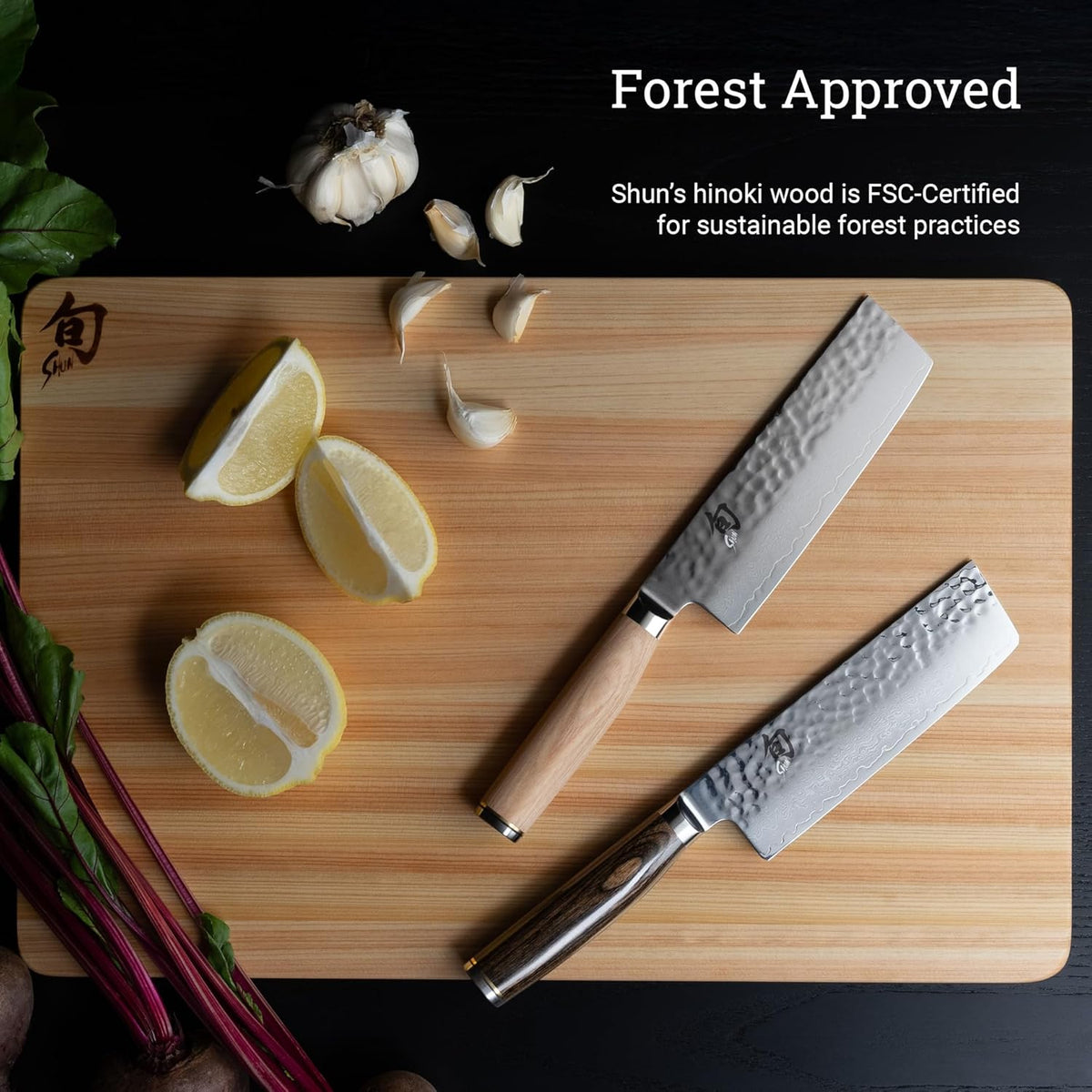 Shun Cutlery Small Hinoki Cutting Board