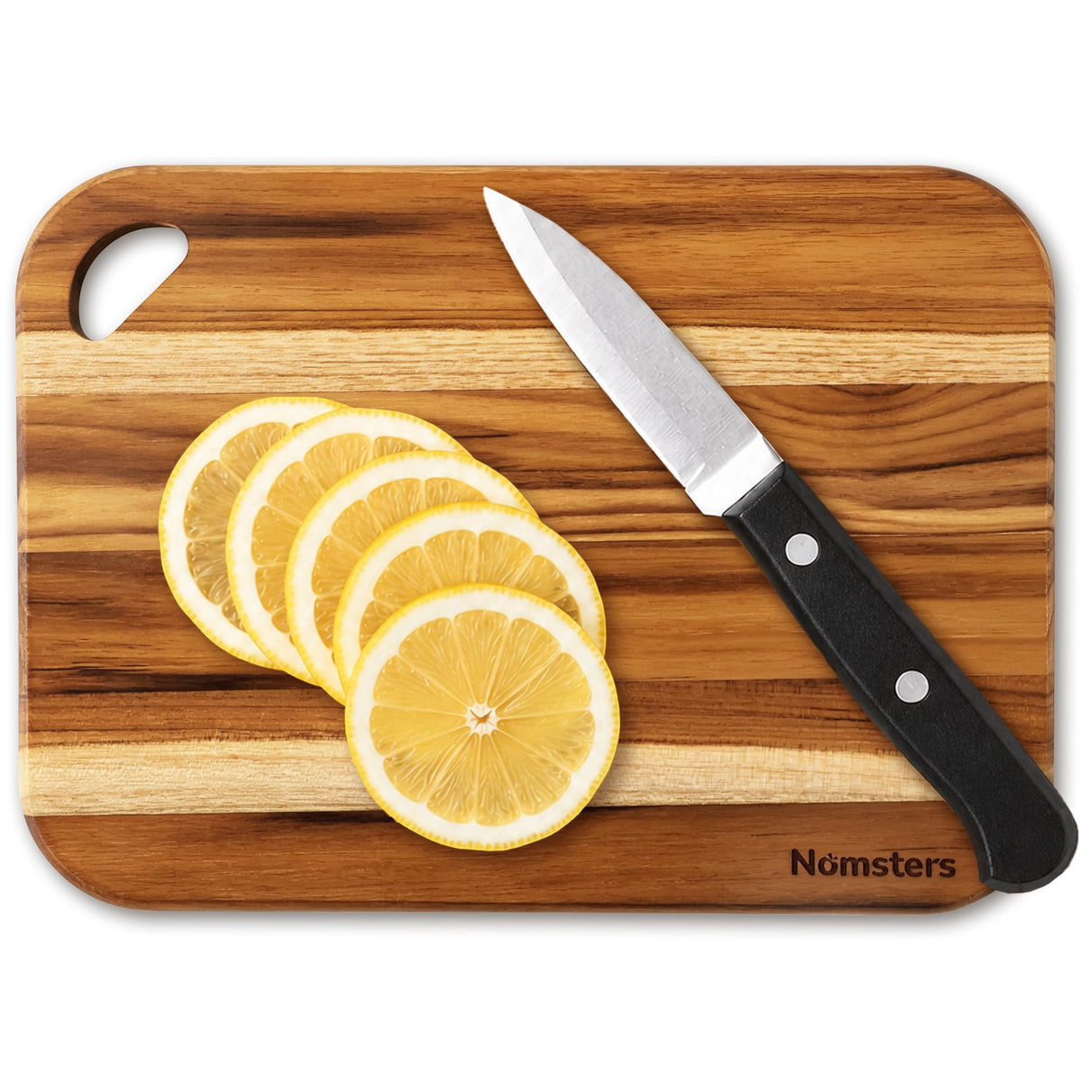 Teak Cutting Board Small 9" Wood Cutting Boards For Kitchen Wooden Mini